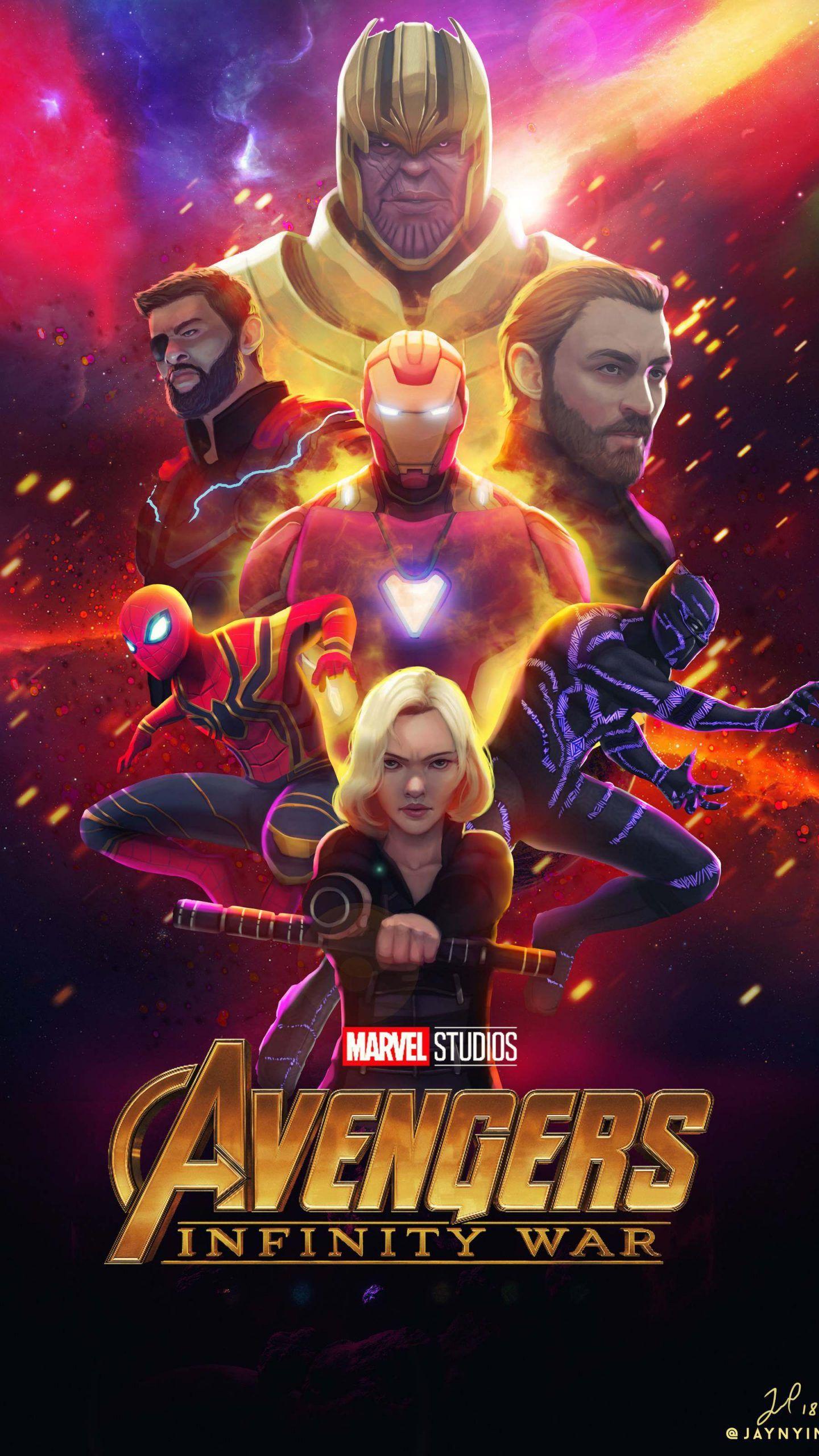 1800x3200 Creative Arts Avengers Poster Wallpaper Wallpaper : Android Wallpaper