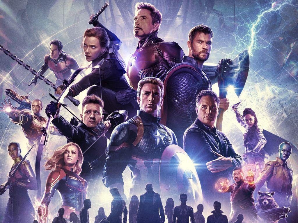 1024x768 Avengers End Game New Poster Wallpaper and Background Image