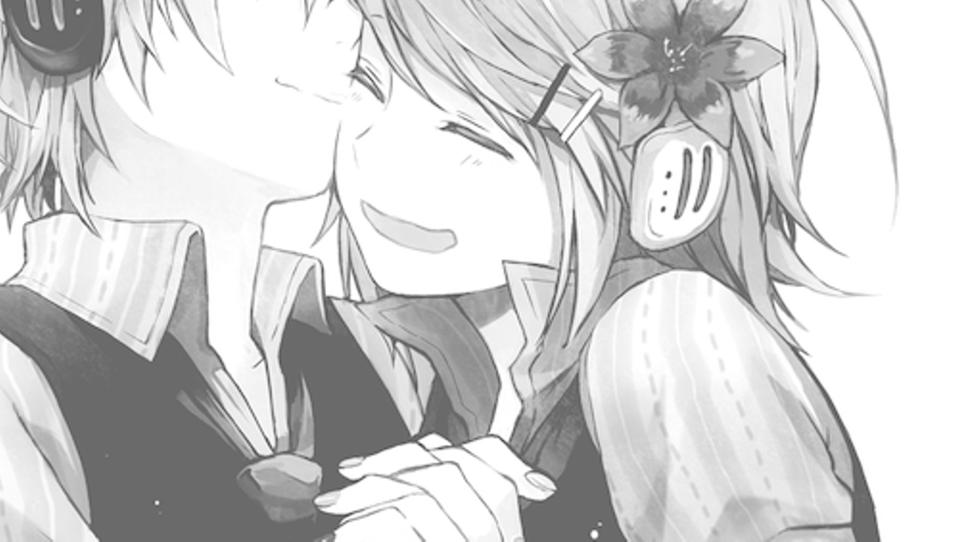 1400x792 View All Anime Love Wallpaper Girl And Boy In Headphone, Download Wallpaper