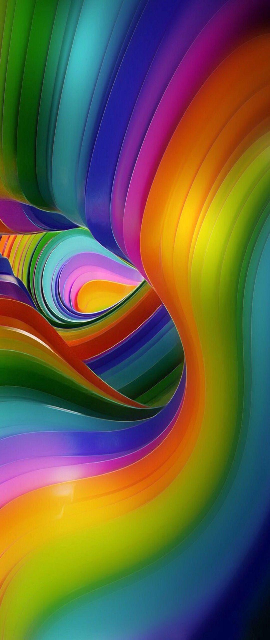 1080x2560 Redmi Note 8 Pro Wallpaper. Colorful art, Fractal art, Wallpaper background