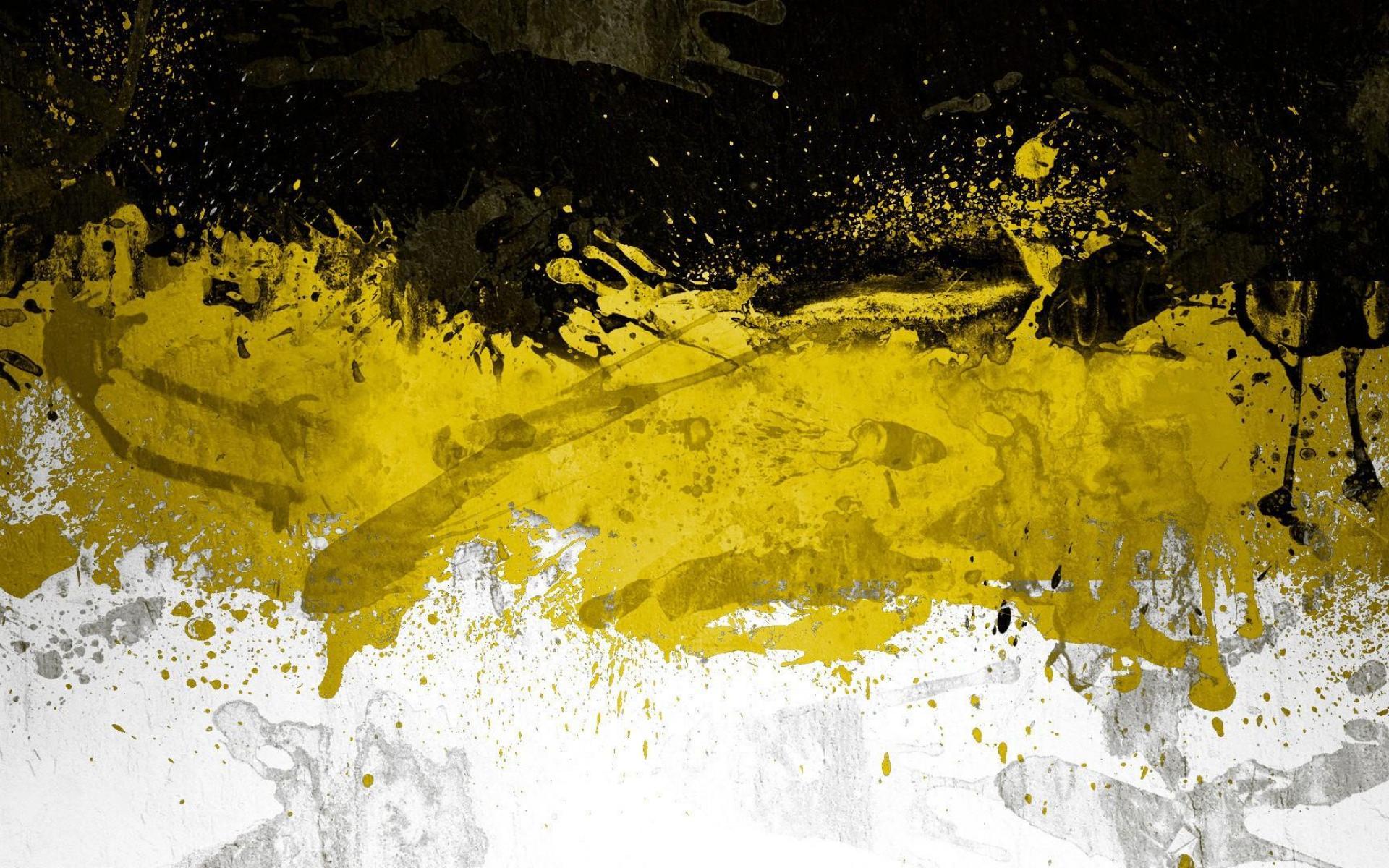 1920x1200 Black And Yellow Wallpaper