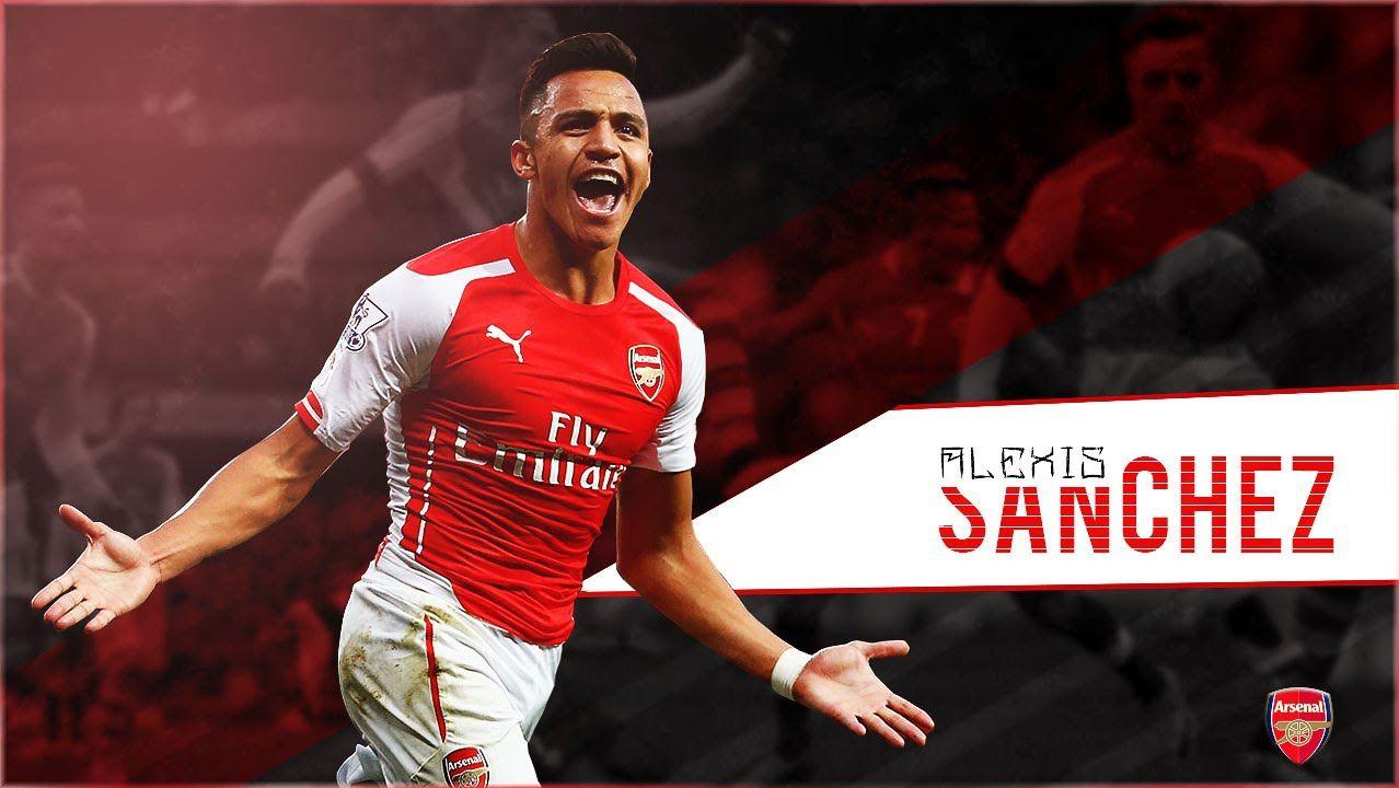 1278x720 Photoshop Tutorial. Arsenal Alexis Sanchez. Wallpaper Design in Adobe Photohop