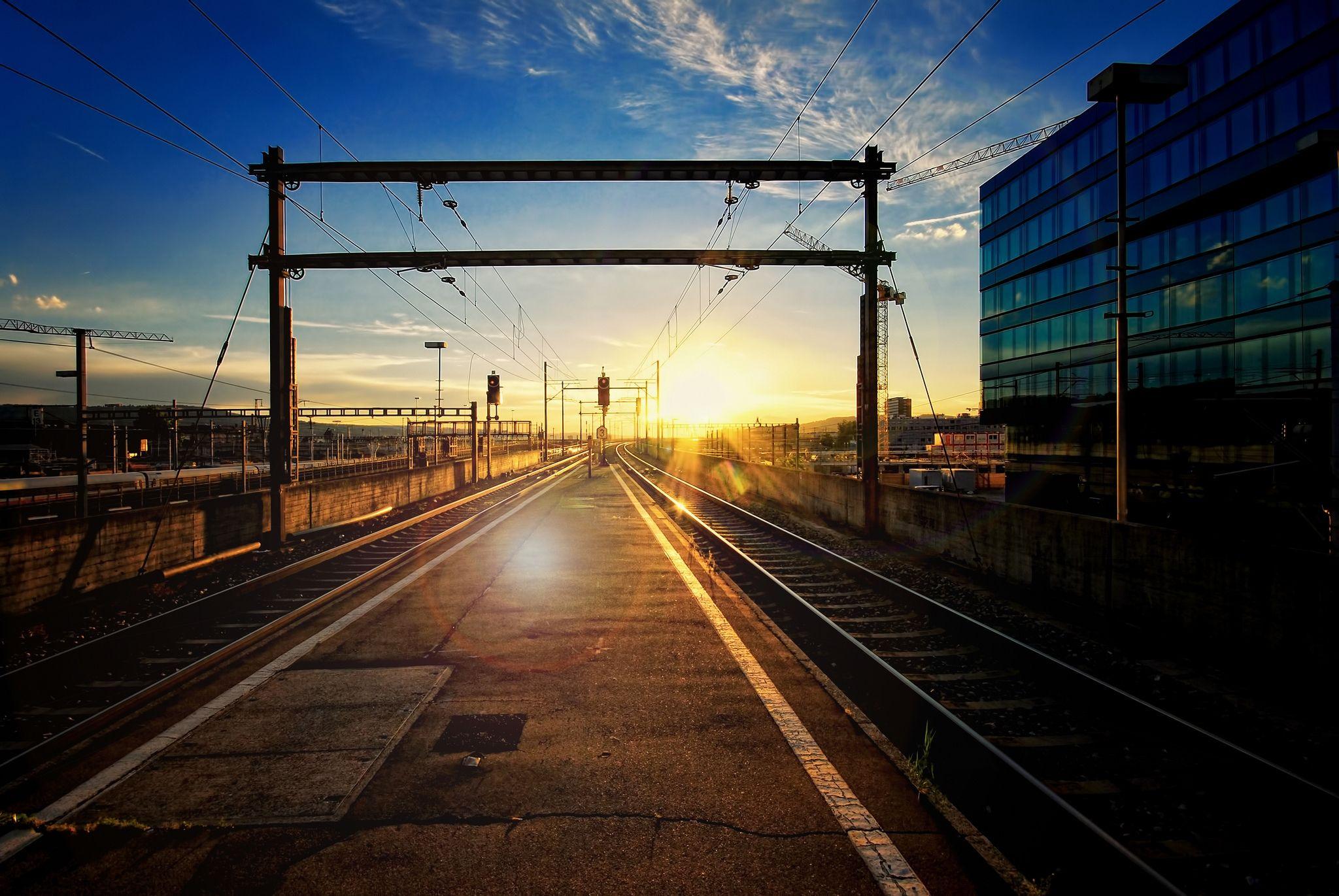 2048x1371 town, railway, station Wallpaper, HD City 4K Wallpaper, Image, Photo and Background