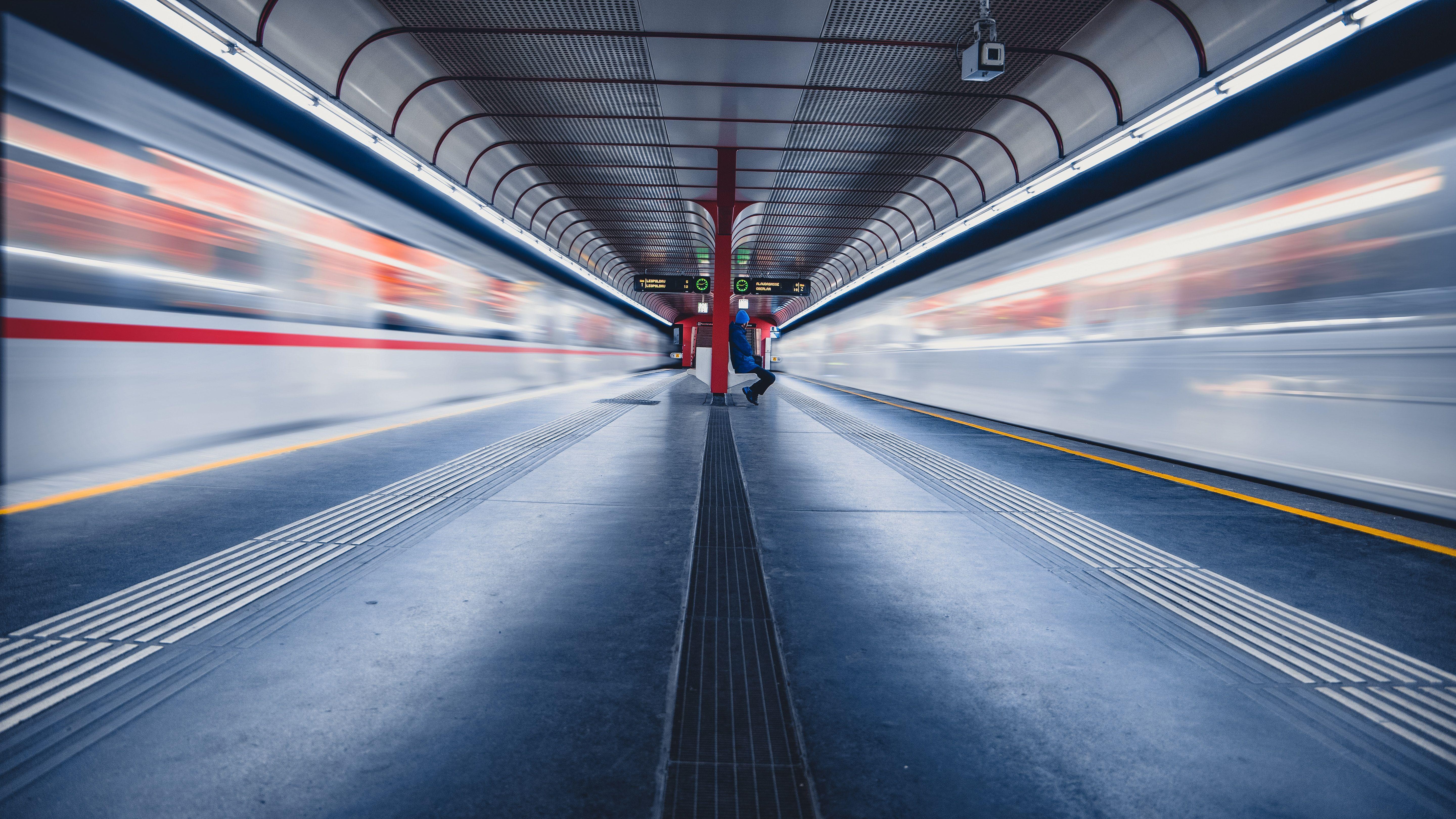 5760x3240 Train Station Long Exposure 5k, HD Photography, 4k Wallpaper, Image, Background, Photo and Picture