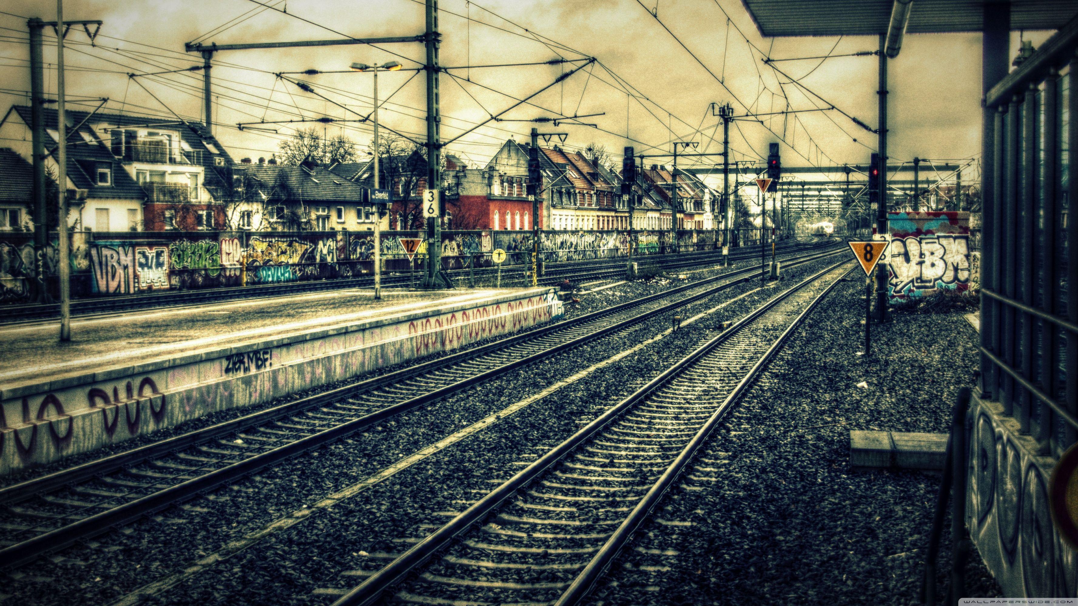 3554x1999 Train Station HDR Ultra HD Desktop Background Wallpaper for 4K UHD TV : Widescreen & UltraWide Desktop & Laptop : Multi Display, Dual Monitor : Tablet