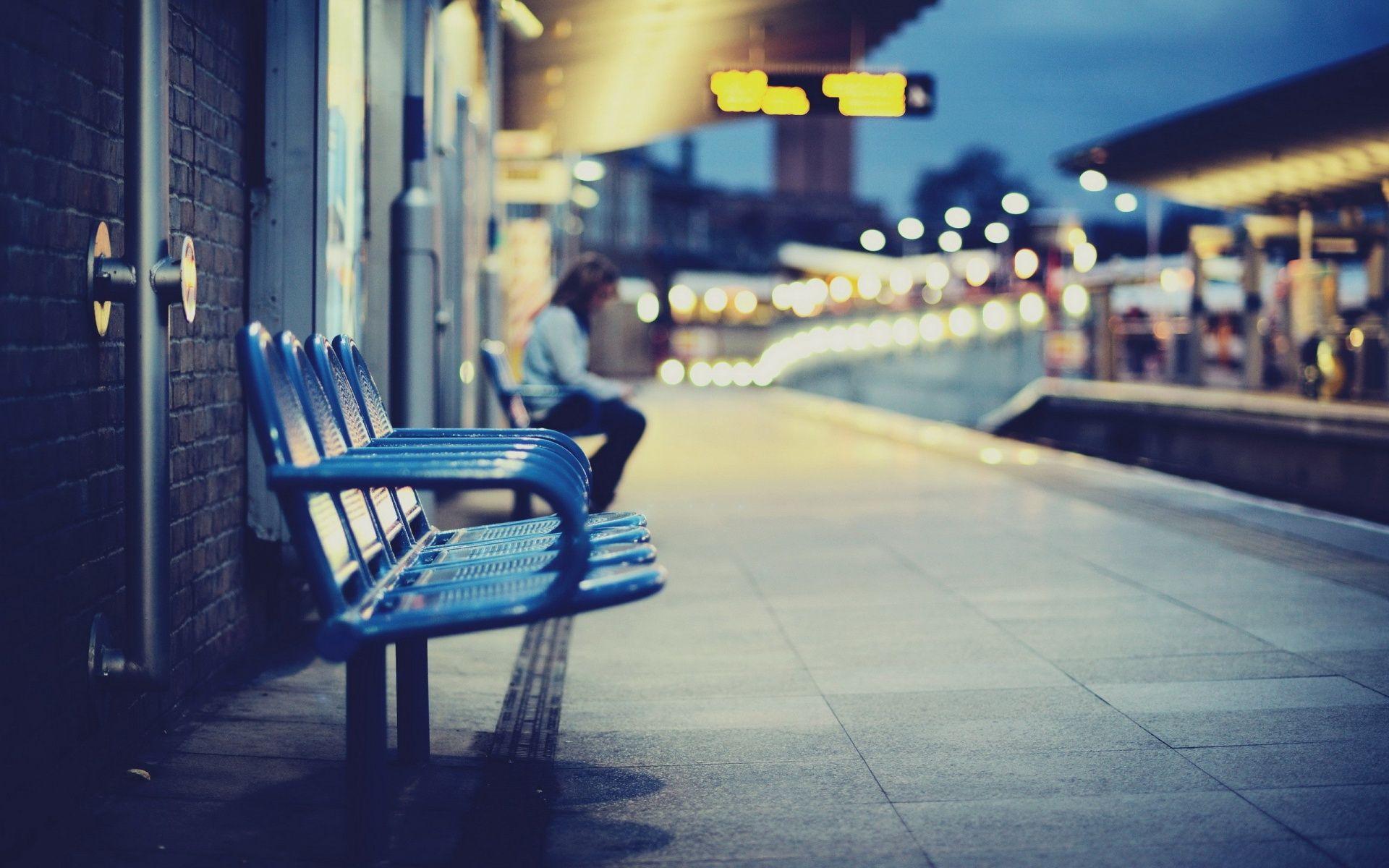 1920x1200 Railway Station Wallpaper HD Background Free Download