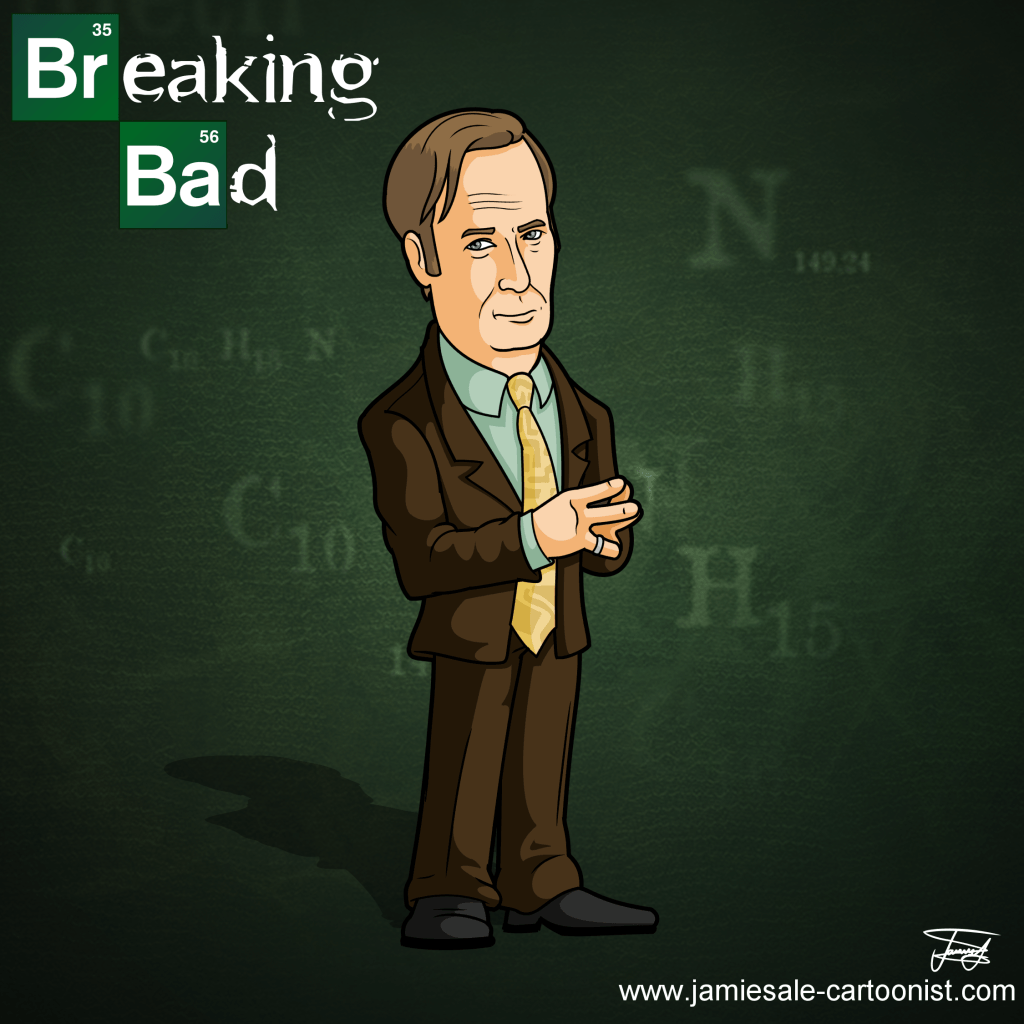 1024x1024 Breaking Bad Cartoon Characters. Jamie Sale Cartoonist