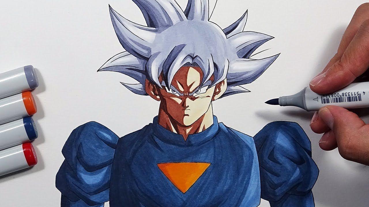 1280x720 How To Draw Grand Priest GOKU Instinct! Step By Step TUTORIAL