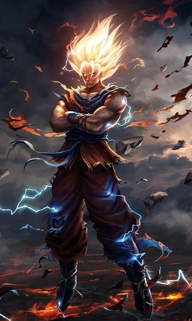 768x1280 Dragon Ball Super 3D Android Wallpaper