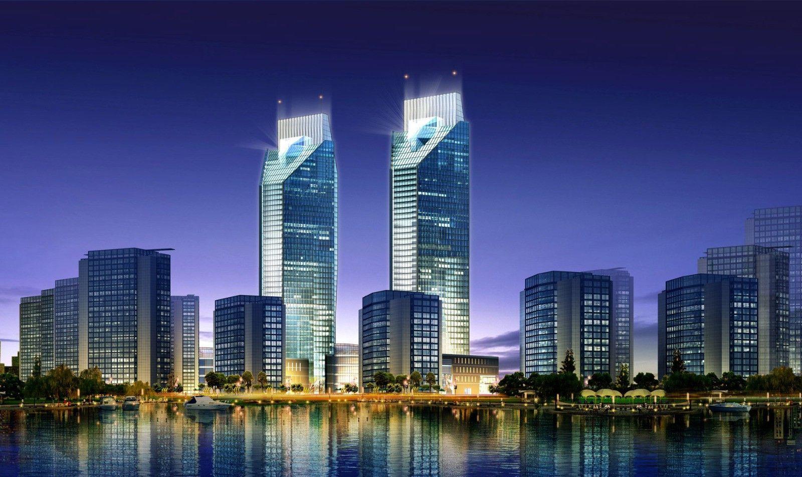 1600x952 Modern: Modern Chinese Architecture China Skyscrapers Buildings City