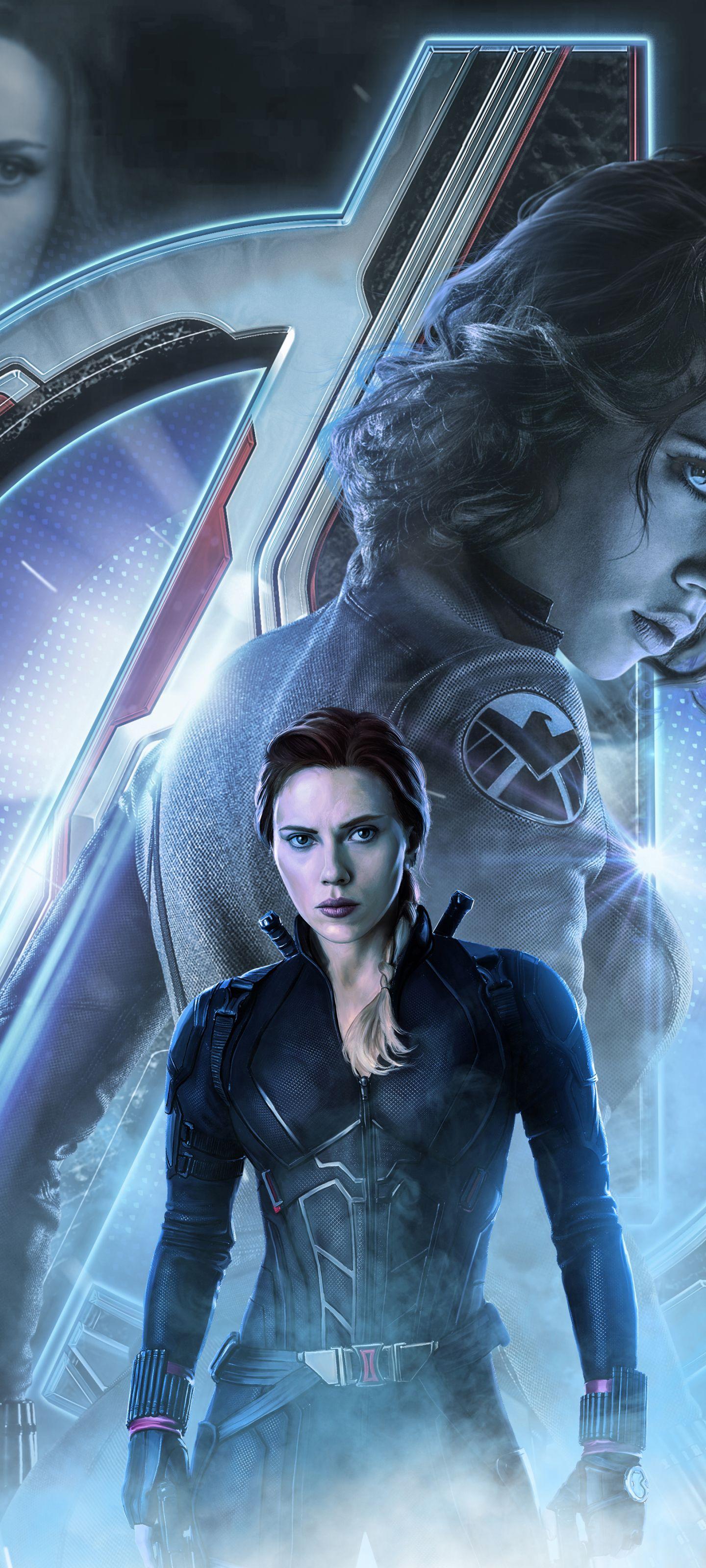 1440x3200 Avengers Endgame Black Widow Poster Art 1440x3200 Resolution Wallpaper, HD Movies 4K Wallpaper, Image, Photo and Background
