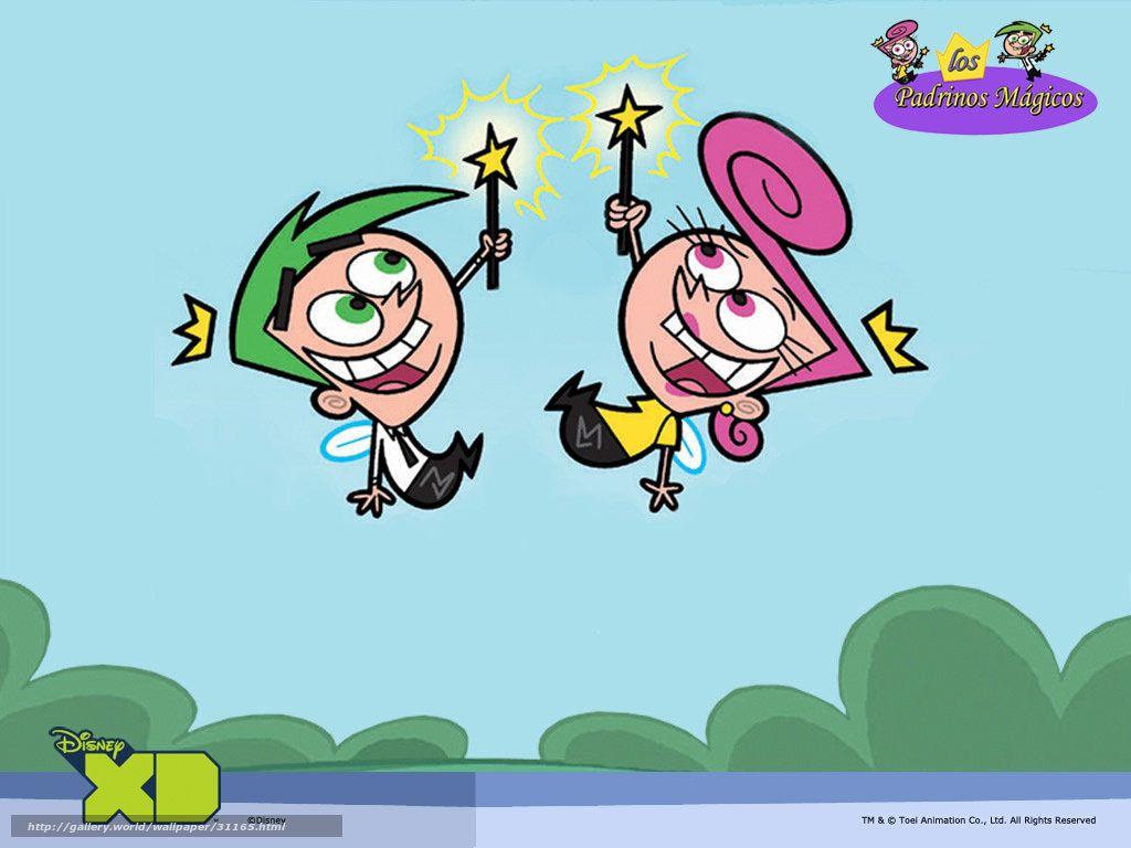 1024x768 Download wallpaper Волшебные родители, The Fairly OddParents, film, movies free desktop wallpaper in the resolution 1024x768