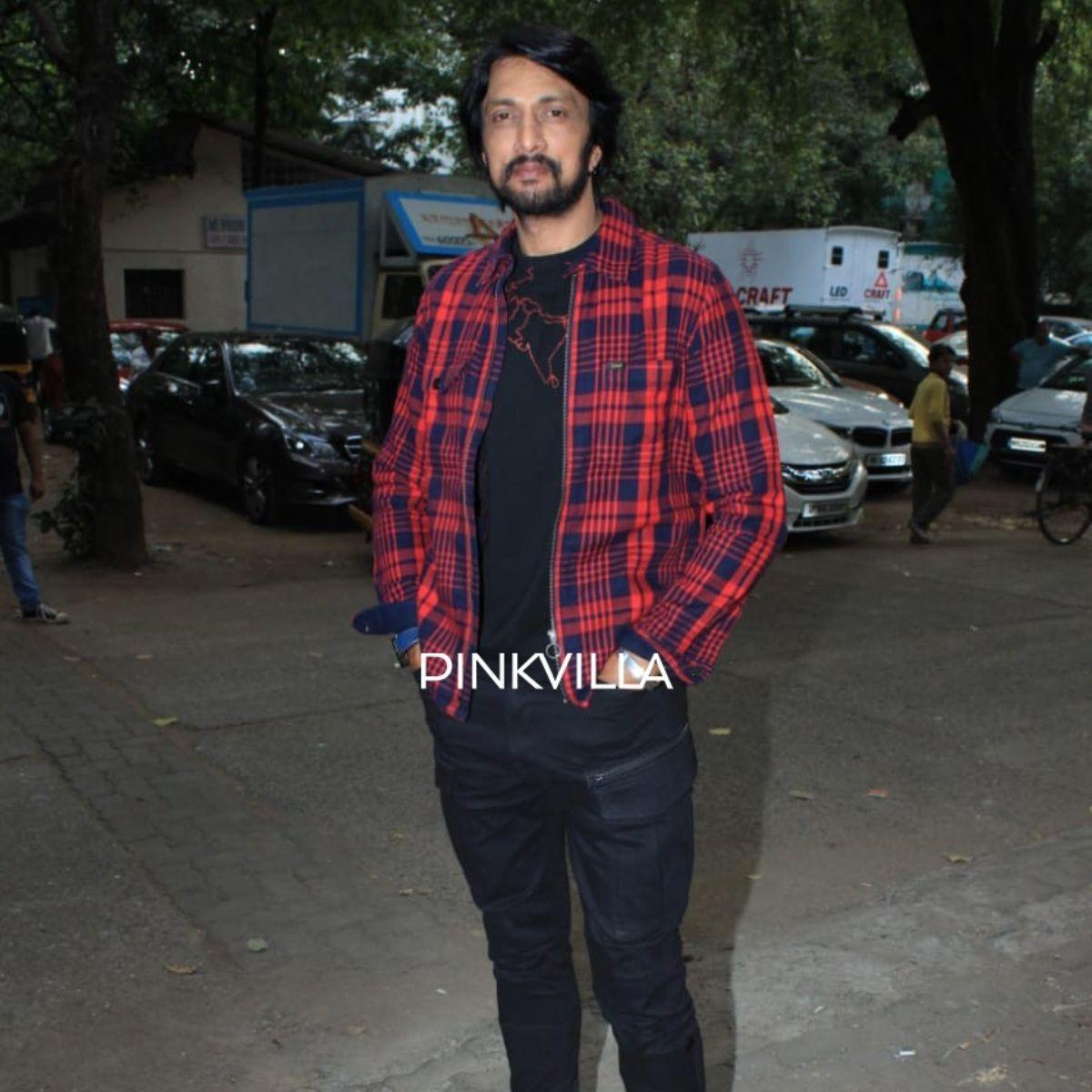 1200x1200 PHOTOS: Kiccha Sudeep looks dapper as he makes an appearance in casuals