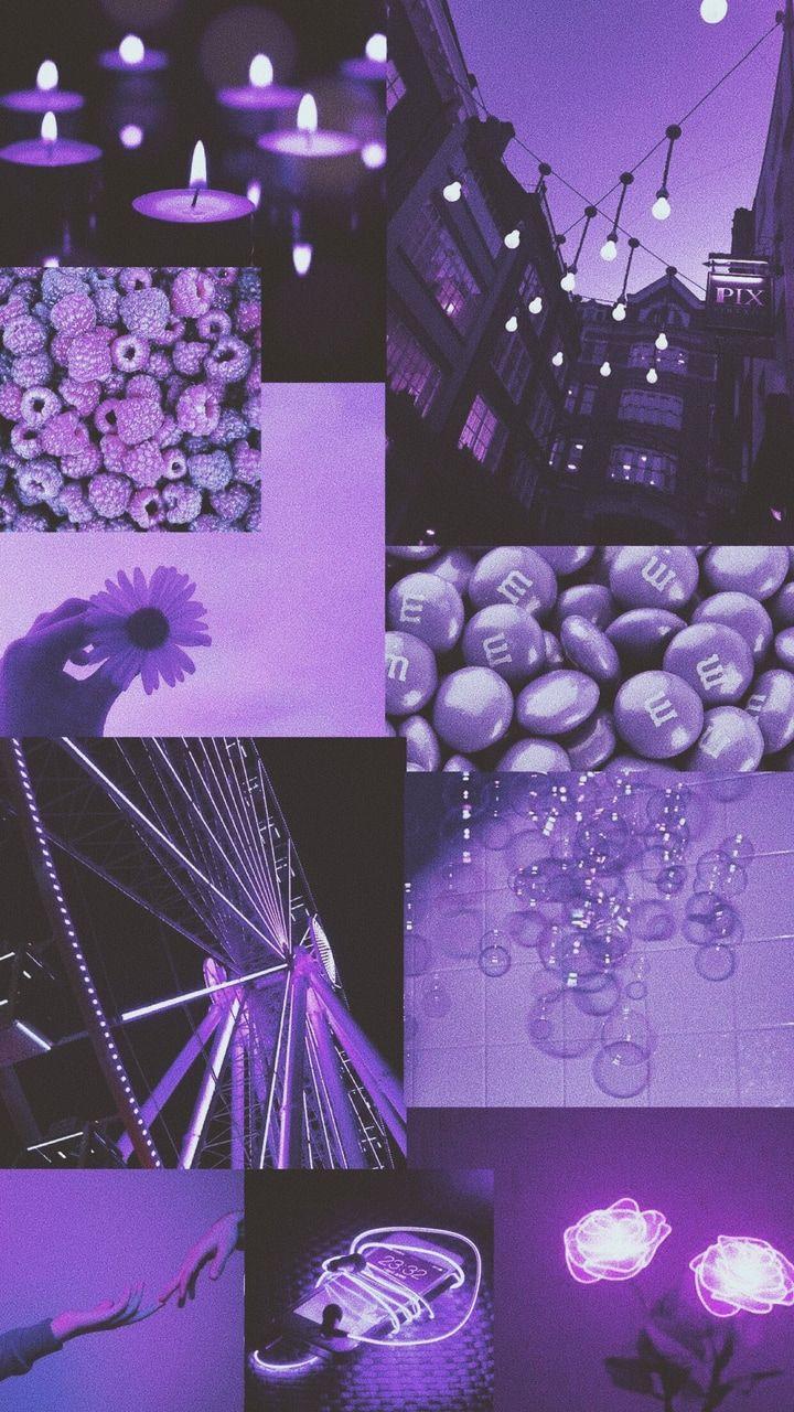 Purple Aesthetic Collage Wallpapers - Top Free Purple Aesthetic ...