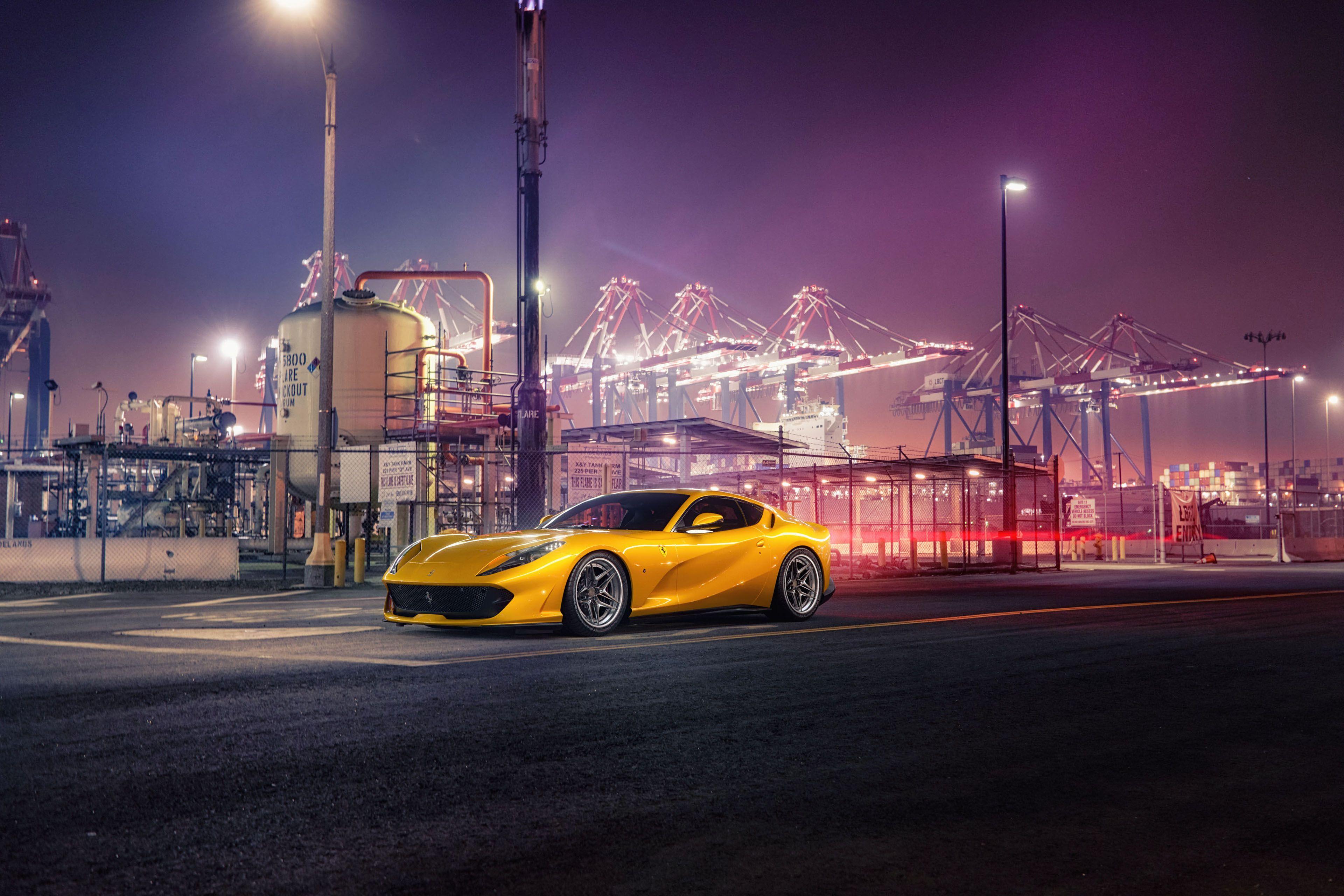 3840x2560 Ferrari Yellow Wallpaper, HD Cars Wallpaper, 4k Wallpaper, Image, Background, Photos and Picture