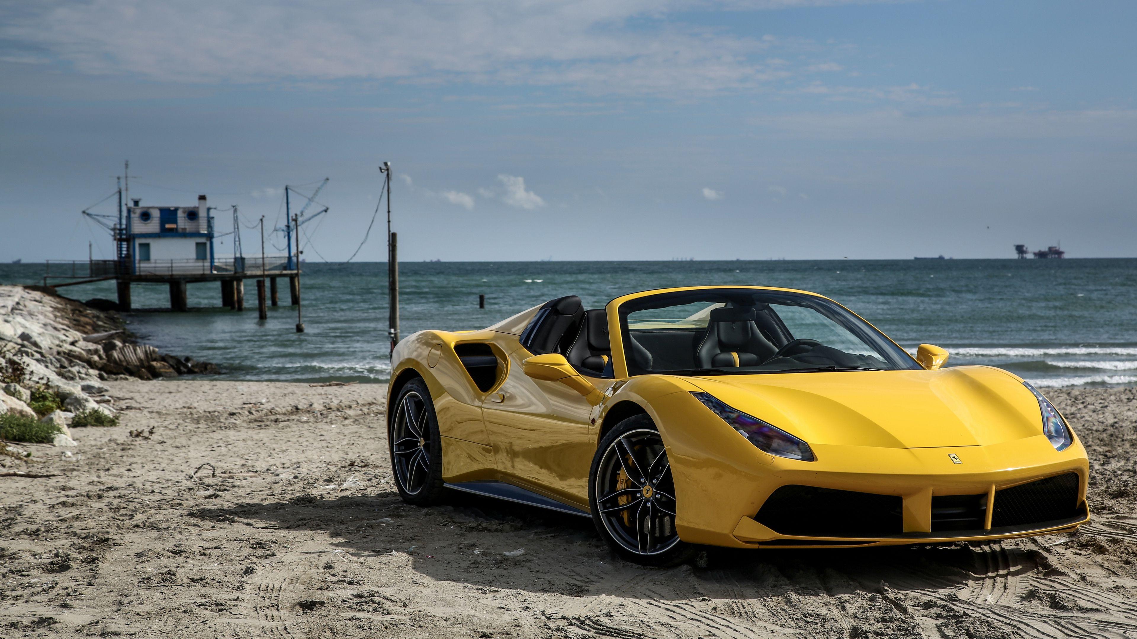 Yellow Ferrari Wallpapers - Top Free Yellow Ferrari Backgrounds ...