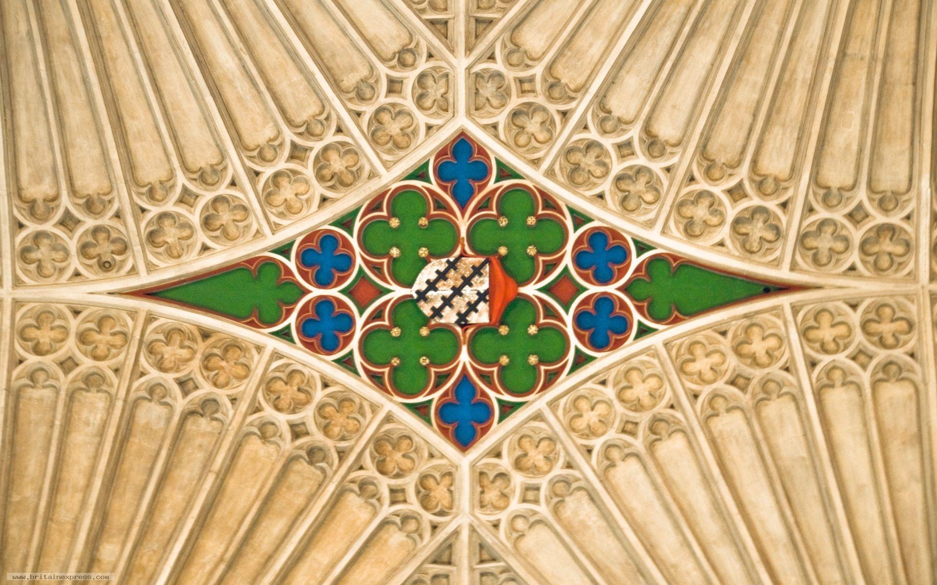 1920x1200 Bath Abbey Gothic Architecture Wallpaper