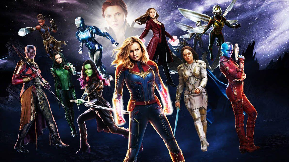 1192x670 Marvel Ladies Wallpaper