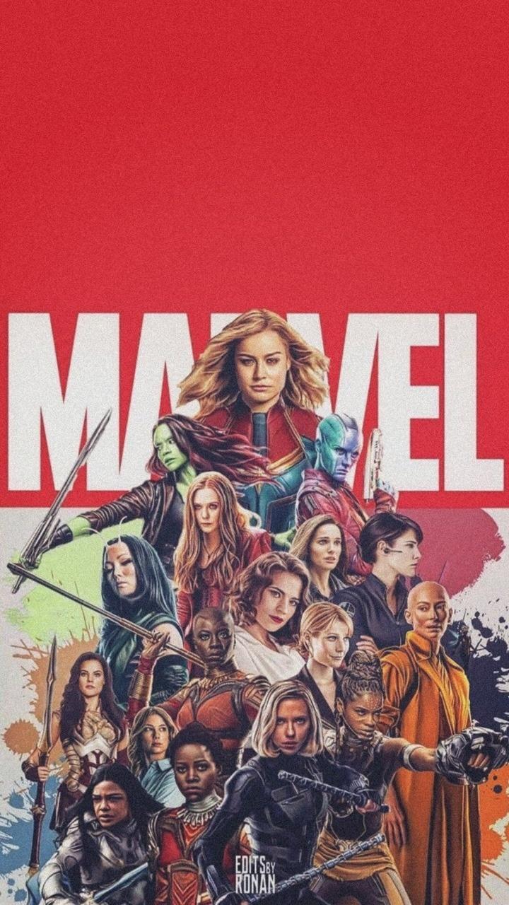 720x1280 Female Avengers Wallpaper