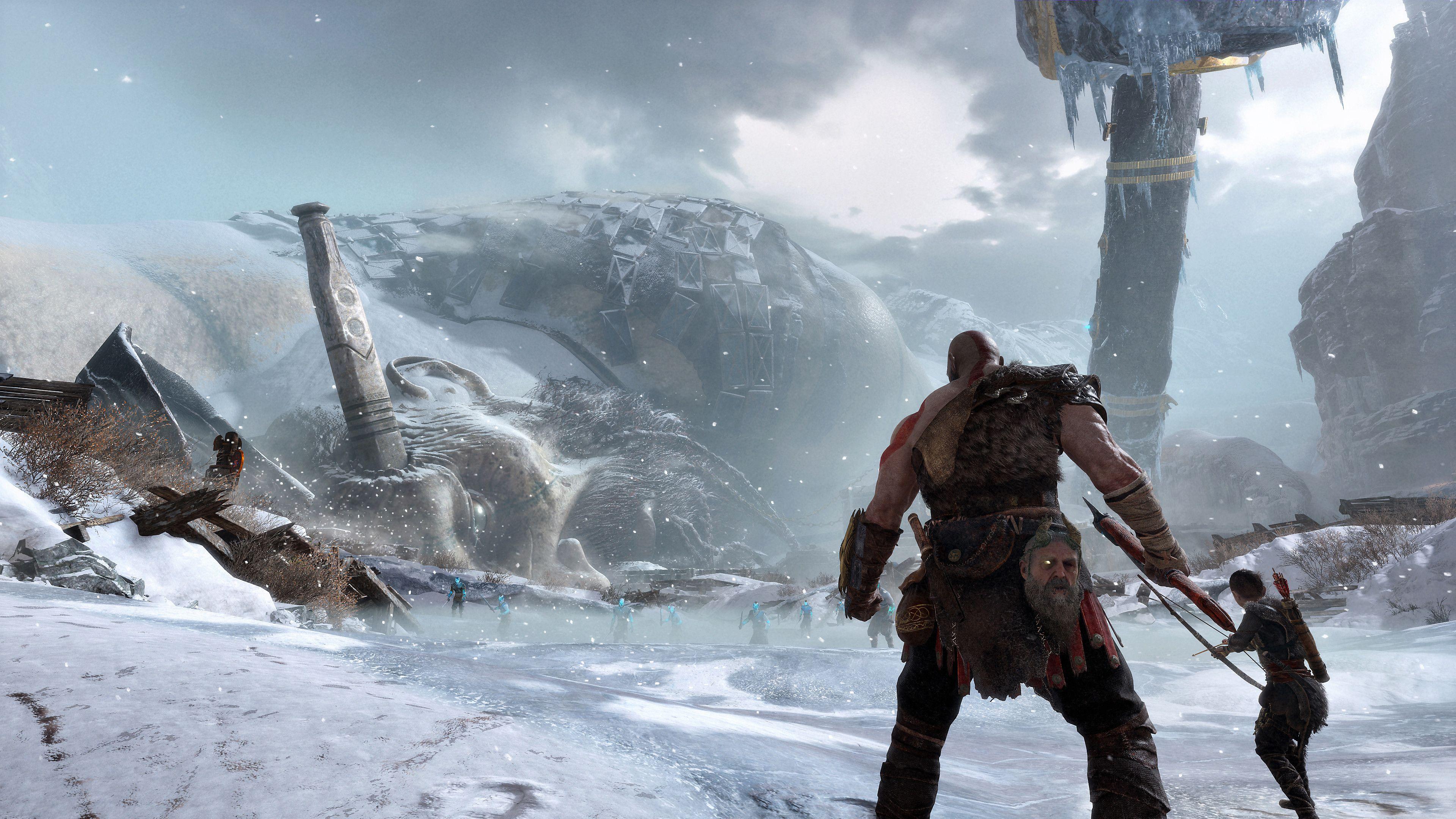 3840x2160 God of War Game