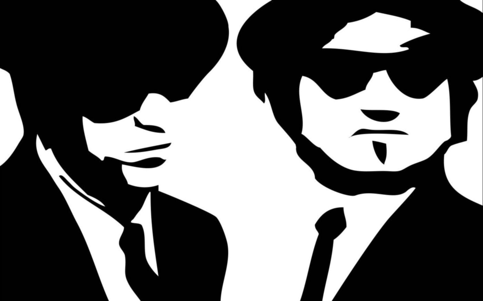 1680x1050 black, And, White, God, Blues, Brothers, The, Blues, Brothers Wallpaper HD / Desktop and Mobile Background