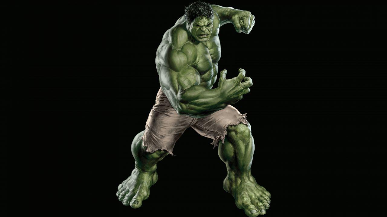 1280x720 Wallpaper Hulk, Marvel Comics, Superheroes, 5K, Creative Graphics,. Wallpaper for iPhone, Android, Mobile and Desktop