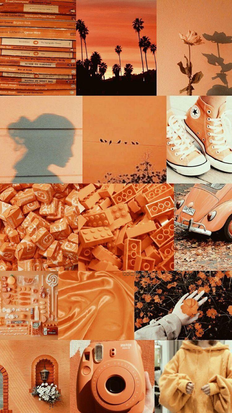 Orange Collage Wallpapers - Top Free Orange Collage Backgrounds -  WallpaperAccess