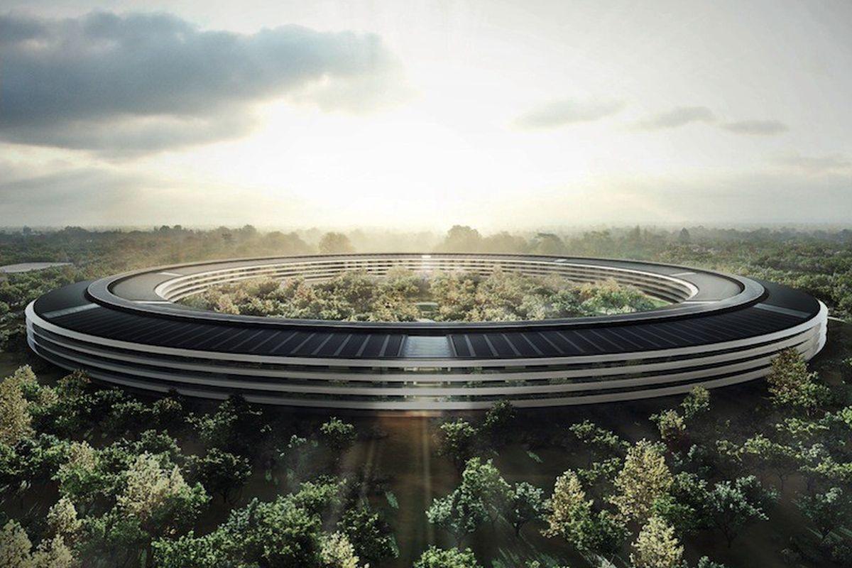 1200x800 Apple campus to open in April