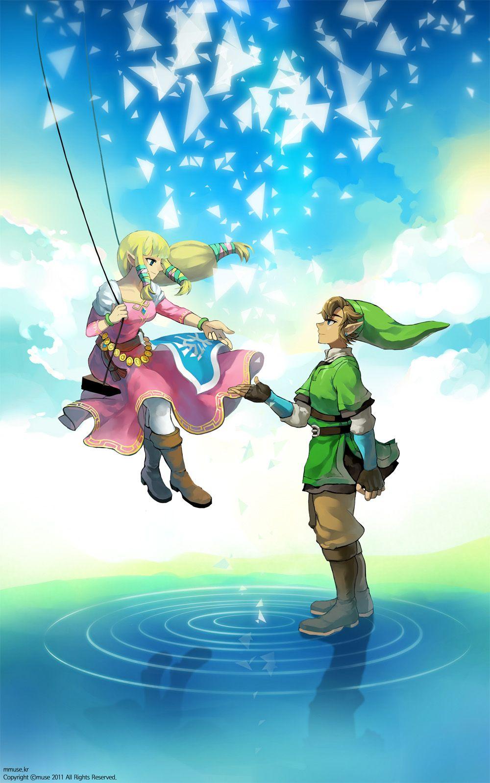 1000x1597 Legend Of Zelda Skyward Sword Art