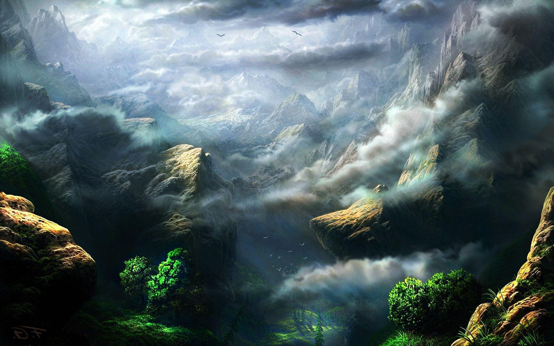 1920x1200 HD Fantasy Nature Wallpaper