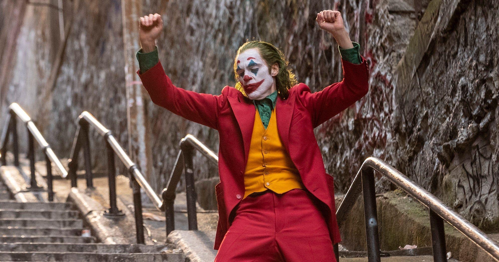 2000x1050 Joker Stair Scene Meme & Recreations Are Controversial