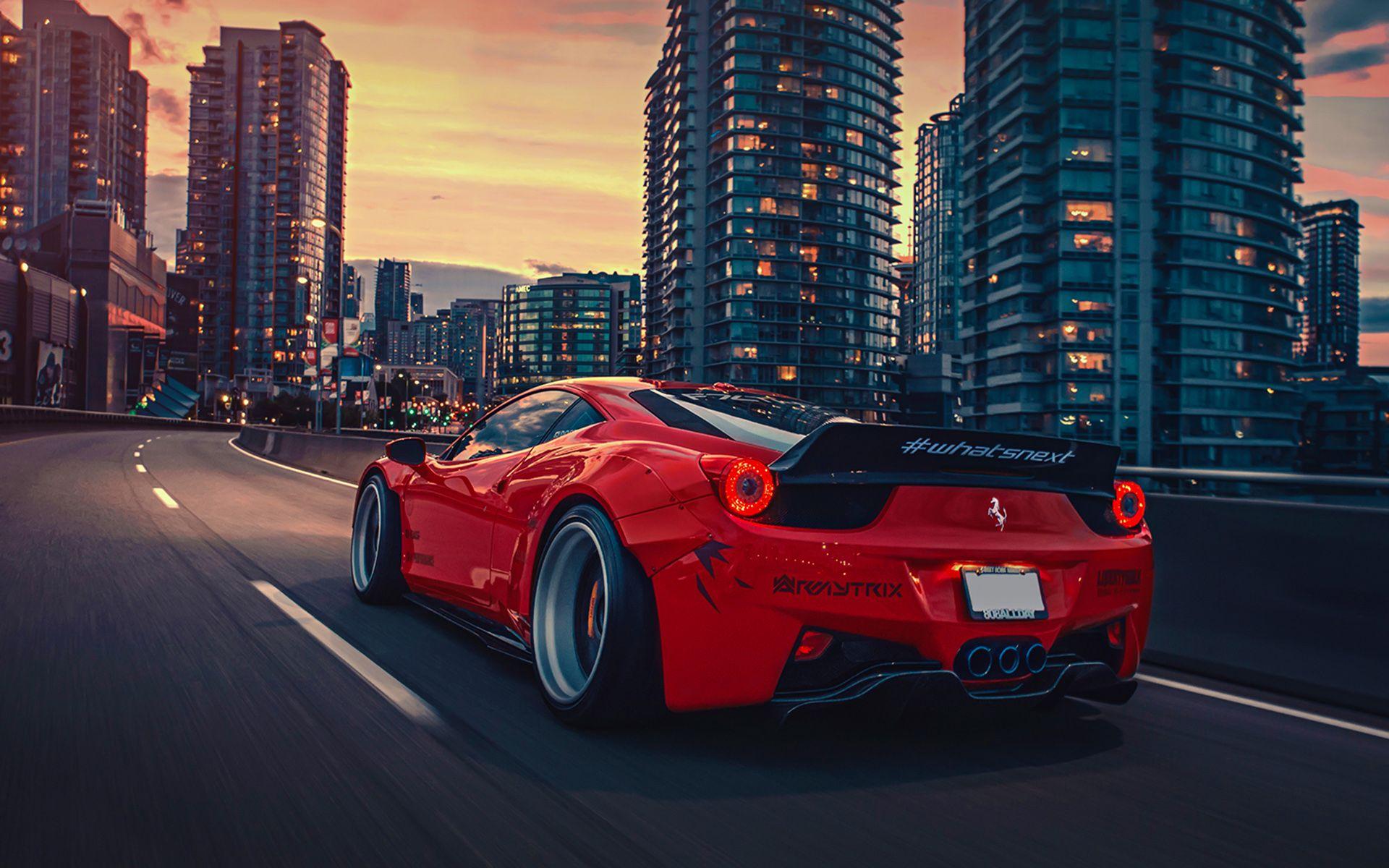 1920x1200 Ferrari 458 Liberty Walk Wallpaper. HD Car Wallpaper