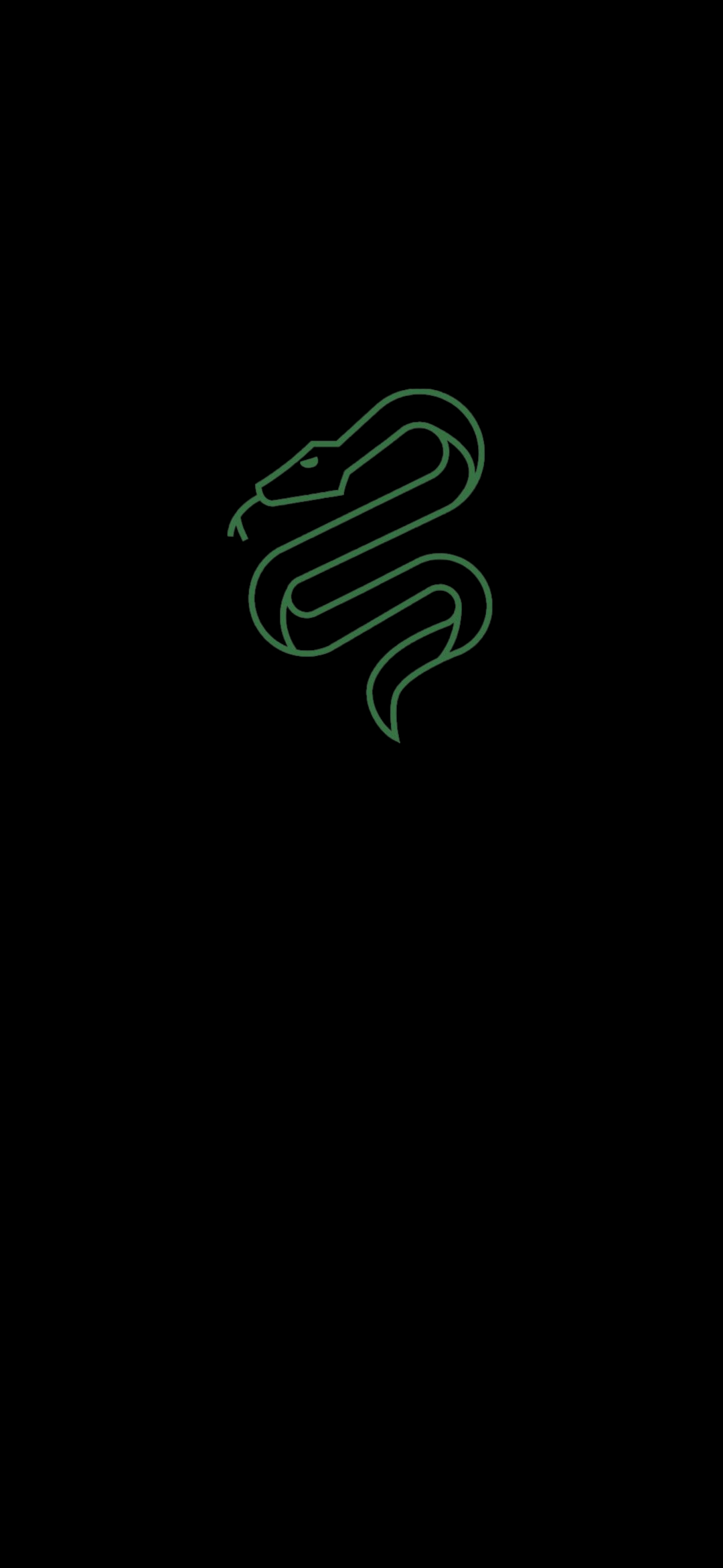 1080x2340 Made this minimalistic Slytherin .