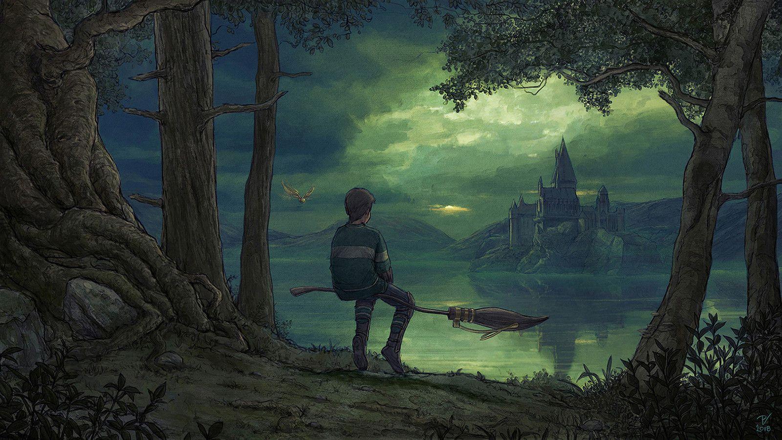 1600x900 A Proud Slytherin, Vladislav Pantic