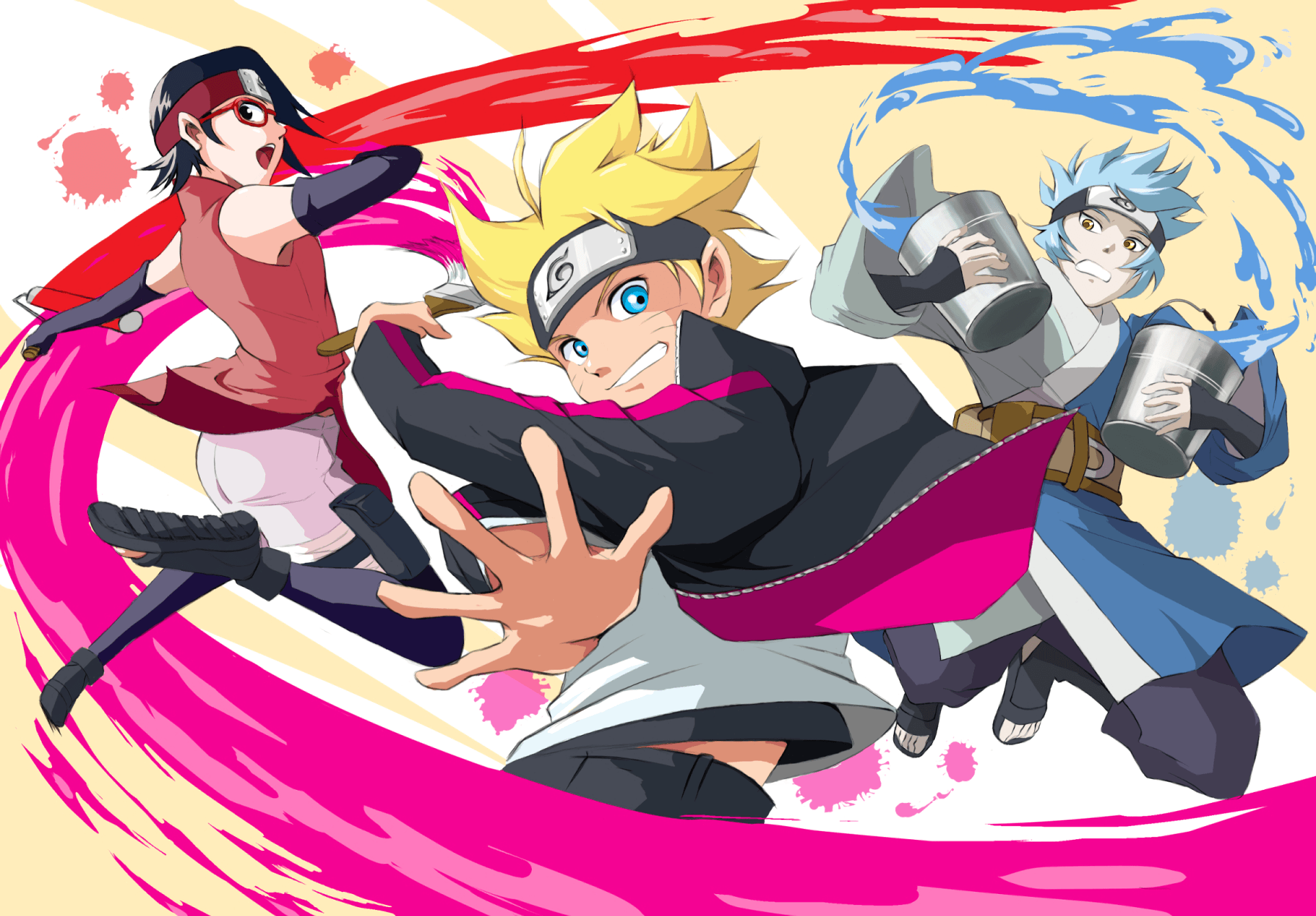 1920x1336 Boruto And Sarada HD Wallpaper