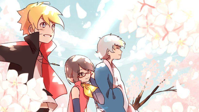 3840x2160 Boruto Sarada Mitsuki Boruto Anime 4K