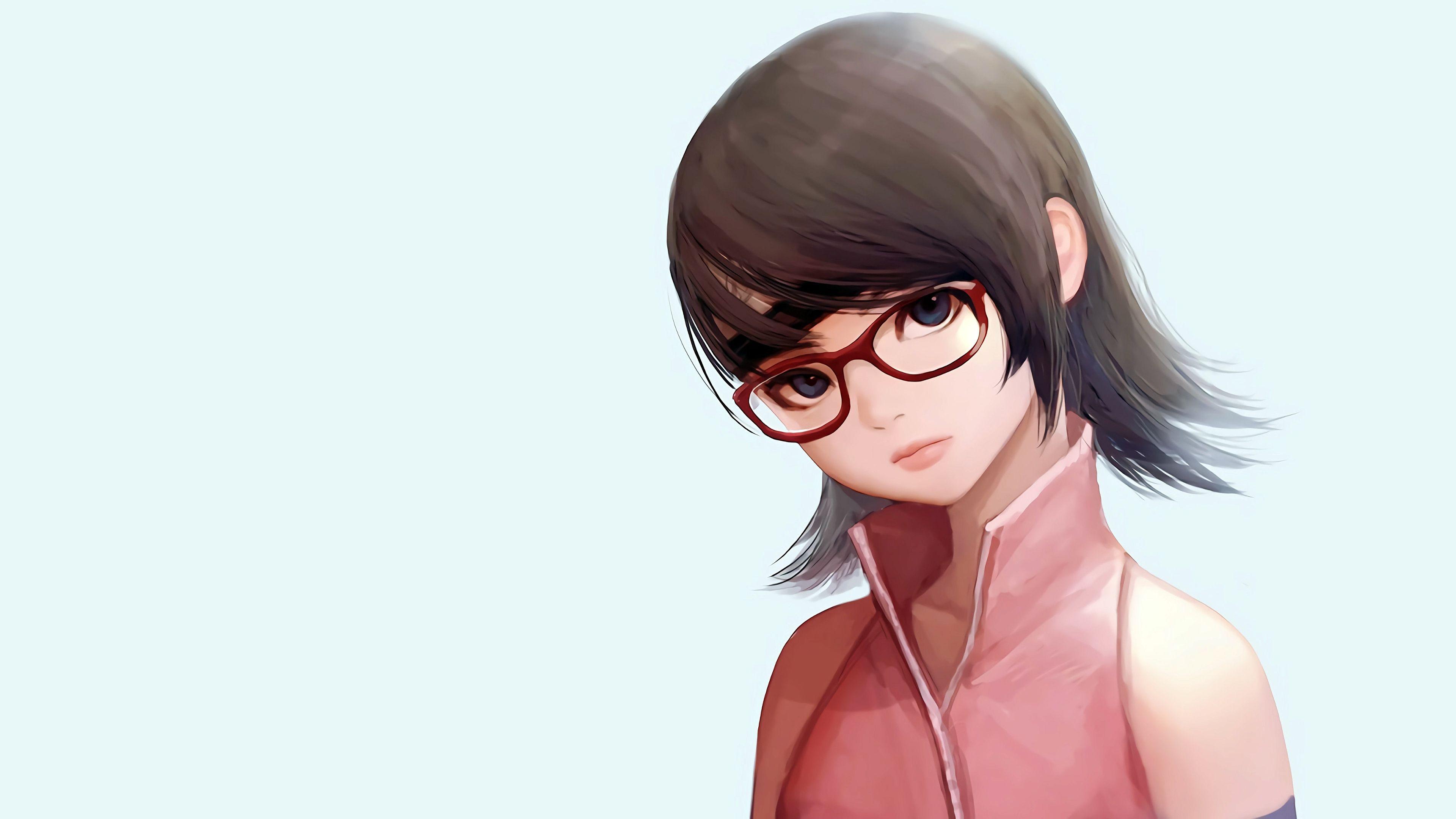 3840x2160 Sarada Uchiha Boruto Anime 4K