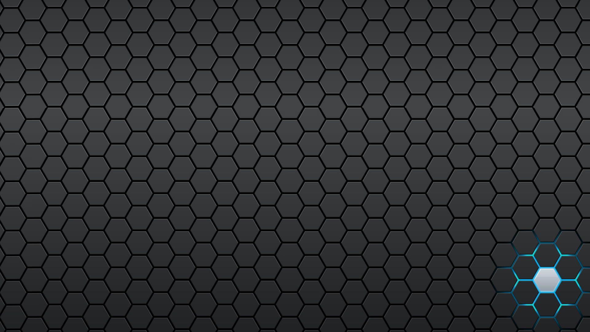 1920x1080 Textures Wallpaper • Wallpaper of black and gray honeycomb pattern digital wallpaper, abstract • Wallpaper For You The Best Wallpaper For Desktop & Mobile