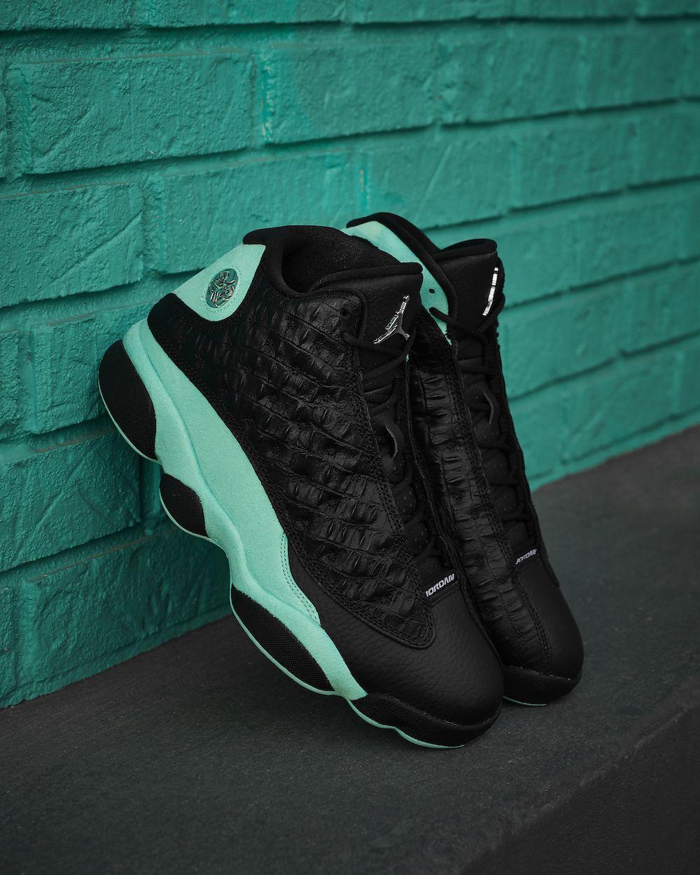 1000x1250 Air Jordan 13 Island Green •