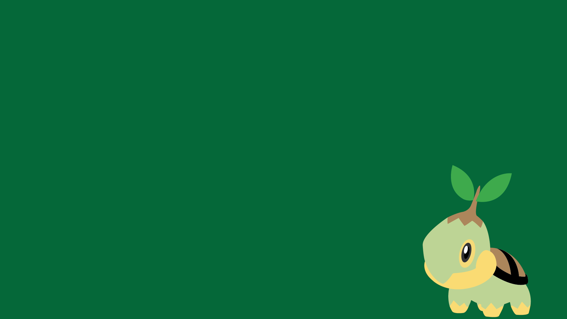 1920x1080 Turtwig wallpaper