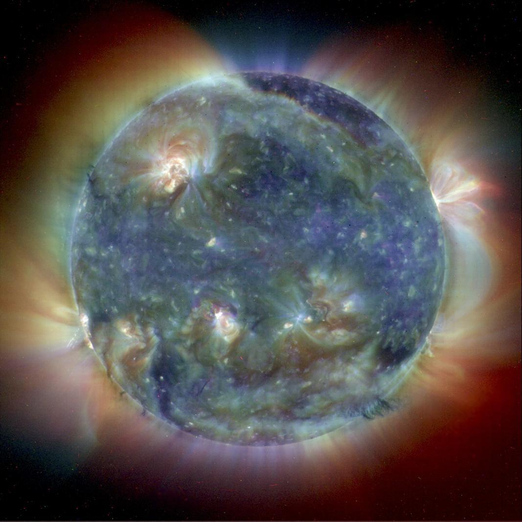 1067x1067 NASA image: Desktop wallpaper from outer space