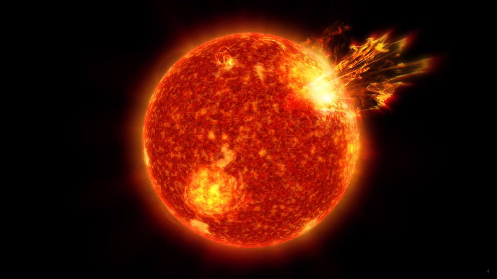 1600x900 Ferocious Solar Storms May Have Helped Life Take Root on Earth, NASA Says