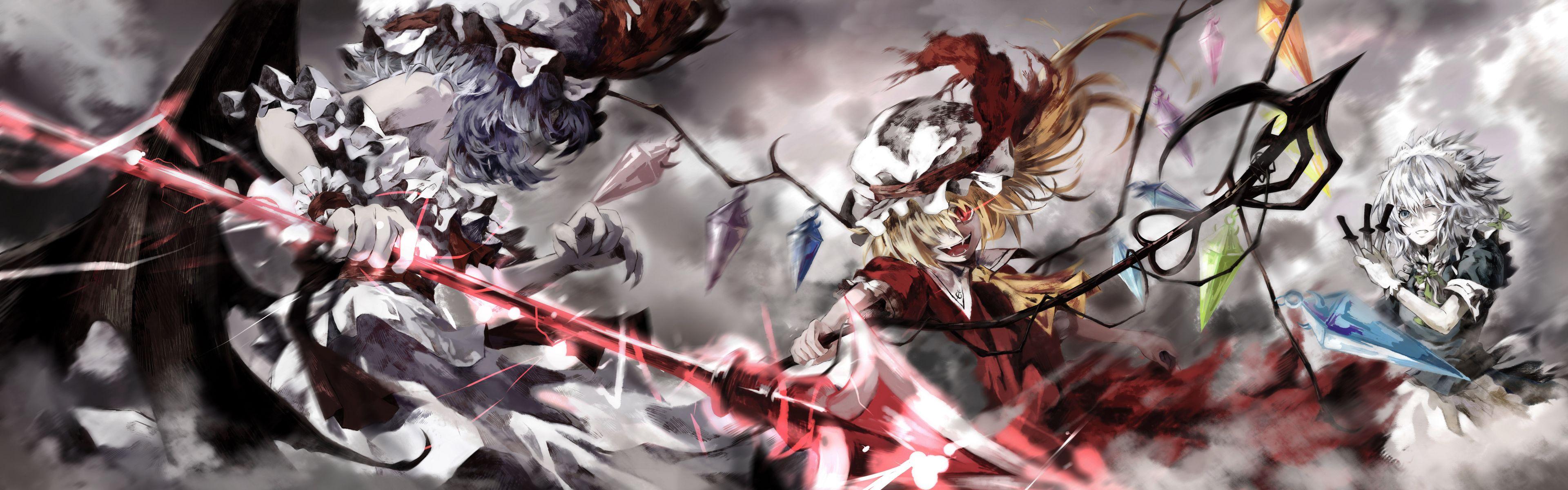 3840x1200 Hd Dual Monitor Wallpaper HD Anime Monitor Wallpaper Anime HD Wallpaper