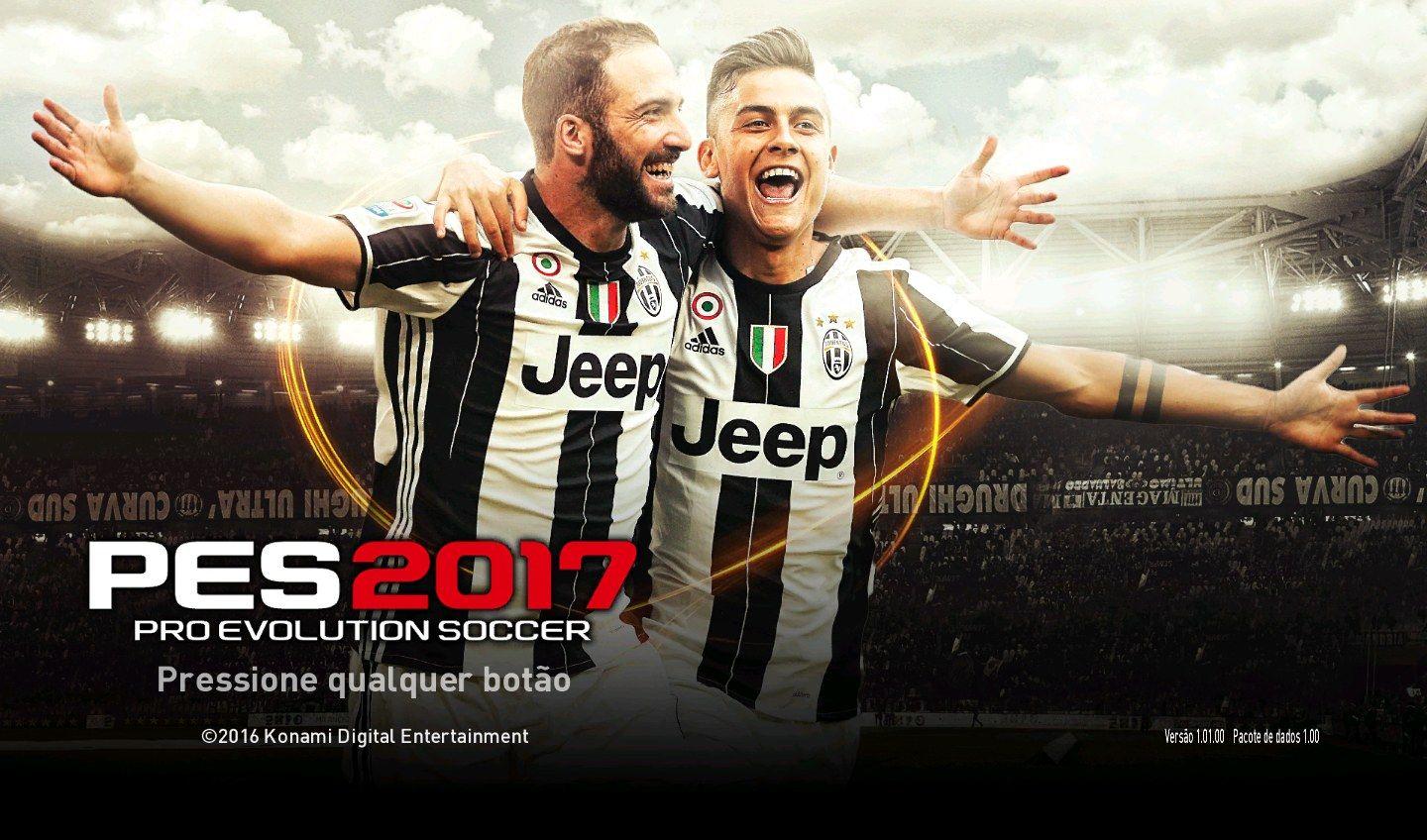 1440x848 PES 2017 Juventus (Higuain and Dybala) Start Screen