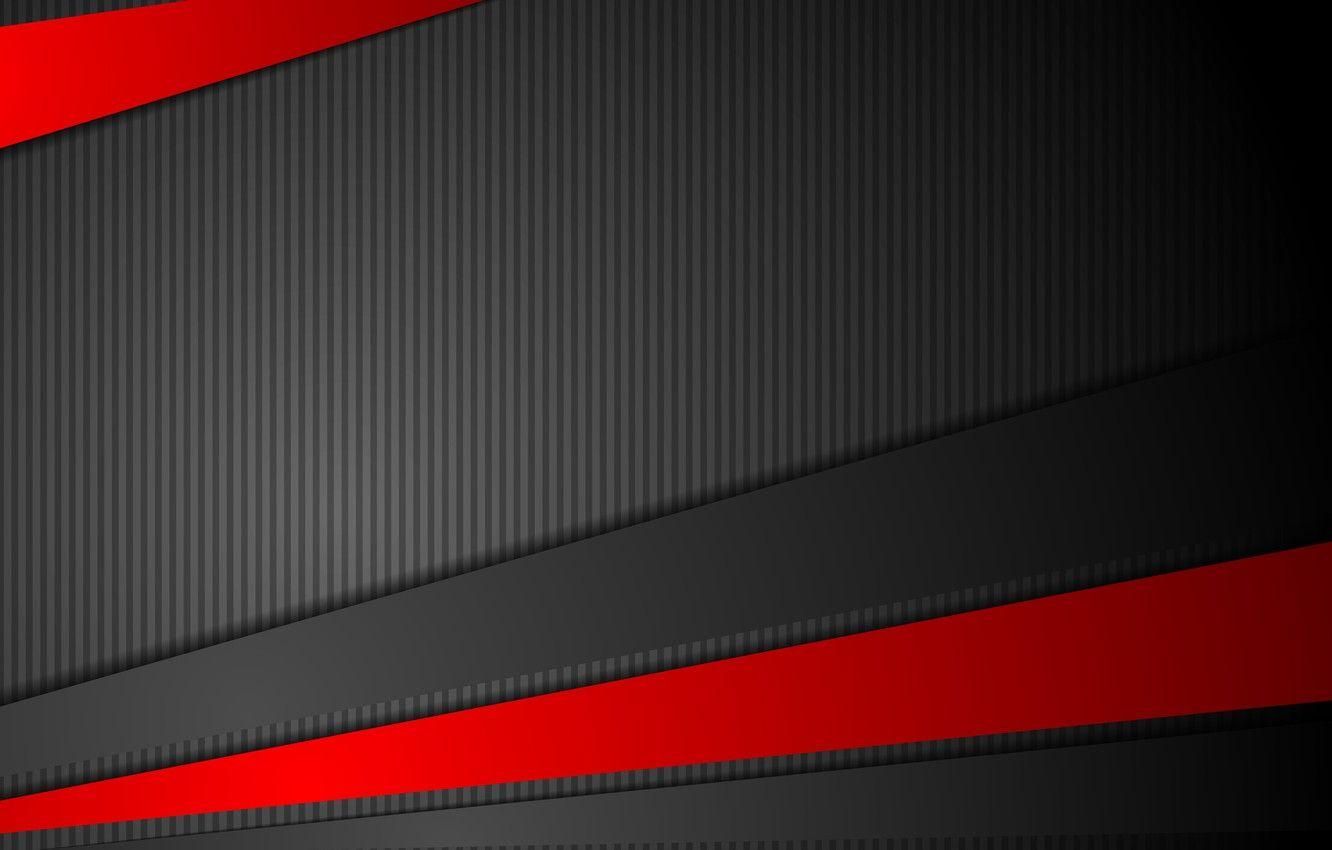 1332x850 Photo Wallpaper Vector, Abstract, Red, Black, Design, Black Red Vector HD Wallpaper