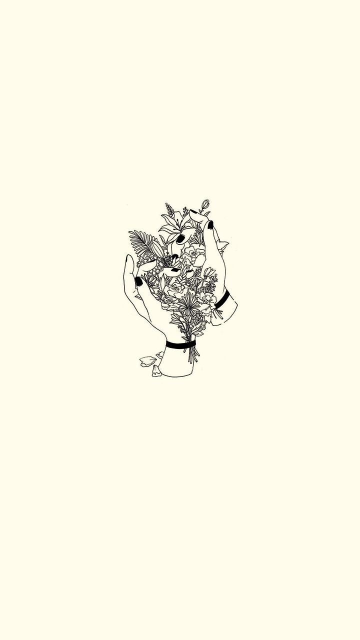 720x1280 Aesthetic Minimalist Drawings Wallpaper