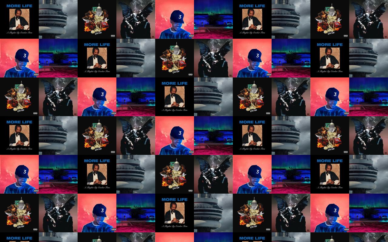 1280x800 Drake More Life Views Migos Culture Travis Scott Wallpaper « Tiled Desktop Wallpaper