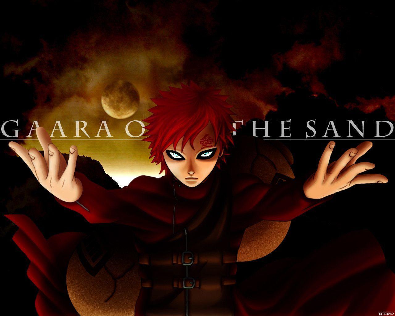 1280x1024 Gaara And Naruto Wallpaper