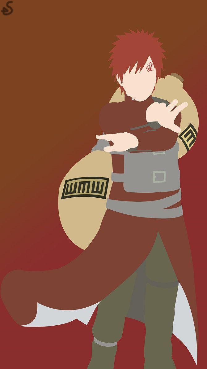 670x1191 Naruto And Gaara iPhone Wallpaper