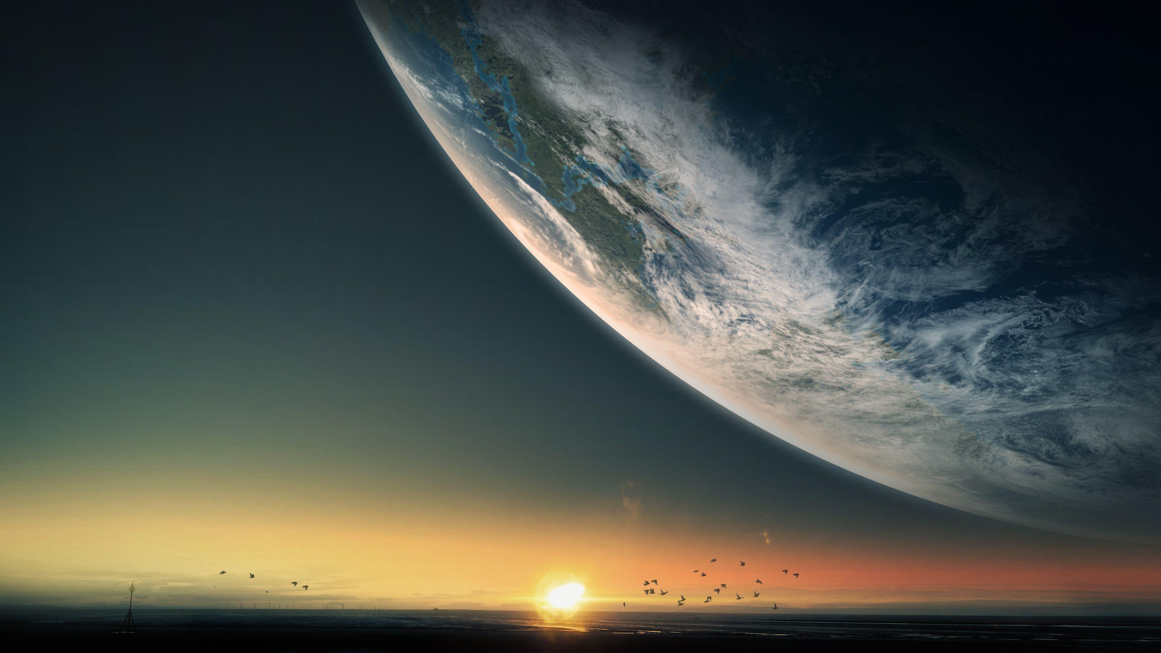 3840x2160 Planets 4K wallpaper